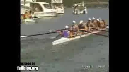 Много Тъп Инцидент С Гребна Лодка