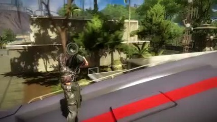 Just Cause 2 Anatomy of a Stunt Rocket Launcher Jump 6 