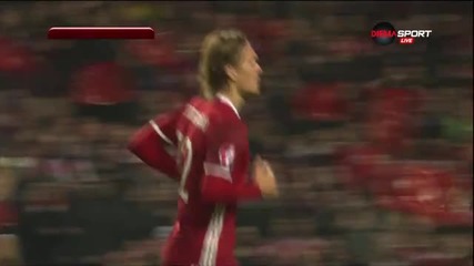 Дания изправни на Швеция