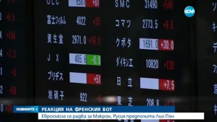 РЕАКЦИЯ НА ФРЕНСКИЯ ВОТ: ЕС се радва за Макрон, Русия предпочита Льо Пен