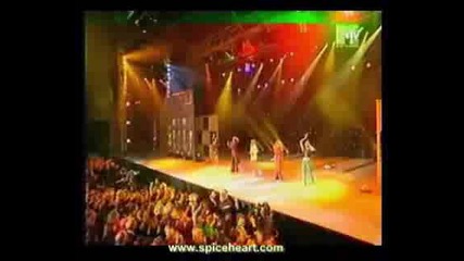 Spice Girls - Say You`ll Be There(live at Mtv Ferrari Show)