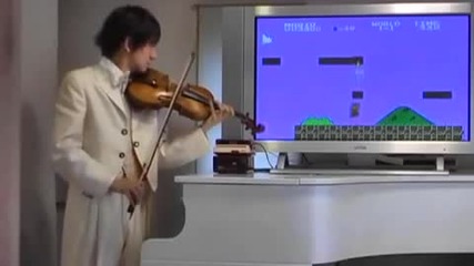 Super Mario on violin 
