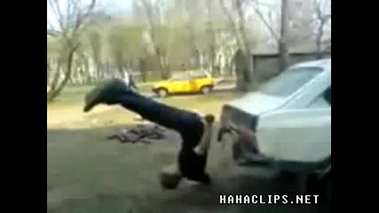 Паркур падане