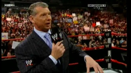 Raw 3 For All 06/15/09 Mr. Mcmahon introduced Raws New owner 