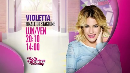 Виолета - Финал на сериала - Реклама с Хорхе Бланко - Италианско Аудио