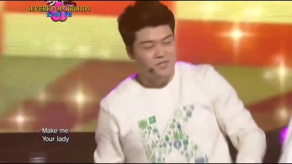 Hd - 111223 | Wonder Boys Wonder Girls - Be My Baby | Music Bank - December 23, 2011