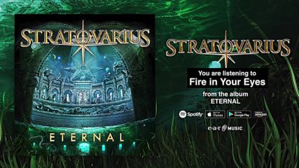 Stratovarius - Fire in Your Eyes - (official Full Song Stream) - Album "eternal" Out Now