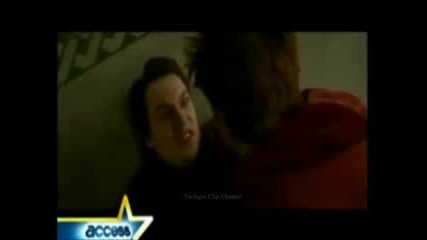 New Moon Exclusive Clip on Access Hollywood Preview (edward Fight Scene) 