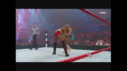 Eve Torres Snap Swing Neckbreaker To Maryse In Fatal 4 Way(best Snap Swing Neckbreaker)