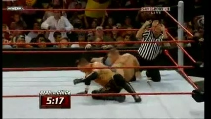 John Cena vs. The Miz ( Wwe Monday Night Raw 27_07_09 )