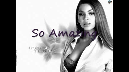 Beyonce Ft Stevie Wonder - So Amazing