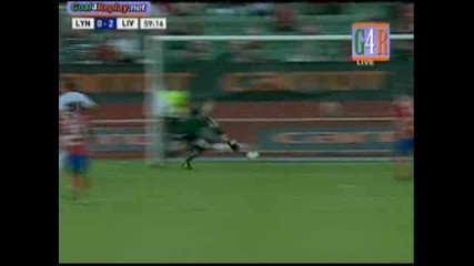 Lyn - Liverpool 0 - 2 Gol na David Ngog