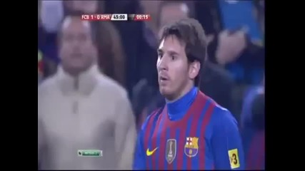 Меси срещу Пепе отмъщение Барселона - Реал Мадрид 25-01-12