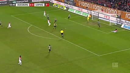 Аугсбург - РБ Лайпциг 1:0 /репортаж/