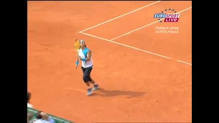 Rafael Nadal neat ball trick (високо качество) 