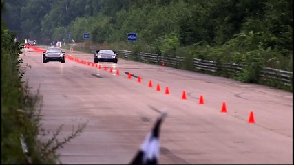 Moscow Unlim 500 Porsche 911 vs Lamborghini Lp640