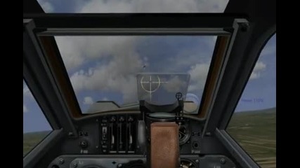 Dogfight by Fmj Bf 109 vs La 7