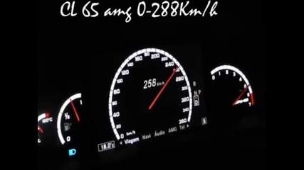 Mercedes Benz Cl65 Amg 288 Km/h ; 388 km/h Night Vision 