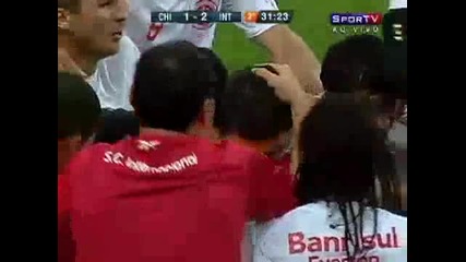 Chivas 1 - 2 Internacional - Final Ida 2010 Copa Santander Libertadores 