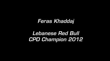 Feras Khaddaj Winning Cpd Lebanon 2012