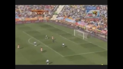 17.06.2010 Argentina - South Korea 4:1 