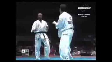 8th Shin / Kyokushin World Championships Tokyo 2003 Soko vs Tsukamoto
