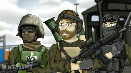 Battlefield Friends - Vehicle Waste