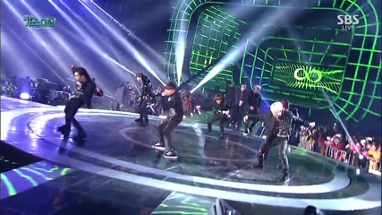 151227 Infinite - Bad (remix) @ Sbs Gayo Daejun