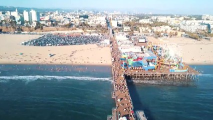 Los Angeles From Above 4k Drone Film Menejer 2018 Hd