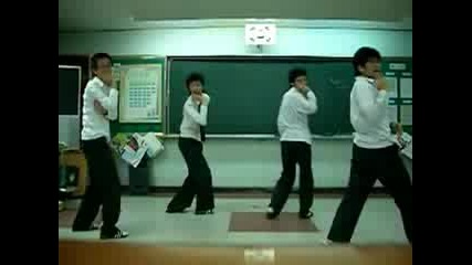 Korean High School Boys Dancing to Tell Me (wonder Girls)