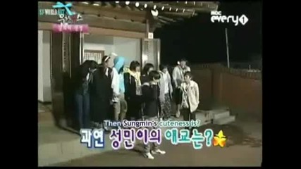 Sungmin Vs. Eunhyuk Aegyo Battle