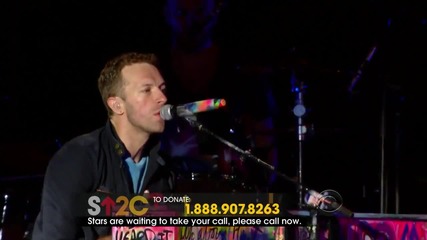 (hd) Coldplay - Paradise Live from the Stade de France 2012 (stand Up To Cancer)
