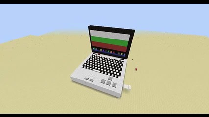 Minecraft Big laptop :)