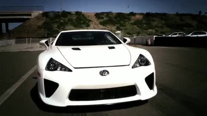 Drag race 2012 lexus lfa vs. 2010 Nissan Gtr