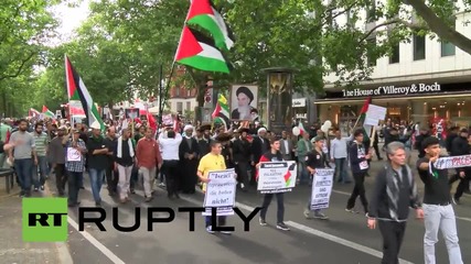 Germany: Scuffles at Al-Quds day demo in Berlin