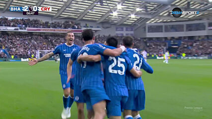 Brighton and Hove Albion with a Spectacular Goal vs. Crystal Palace