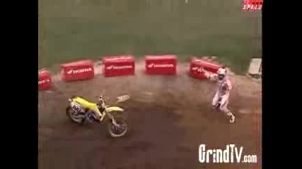 Travis Pastrana Backfliping At Daytona