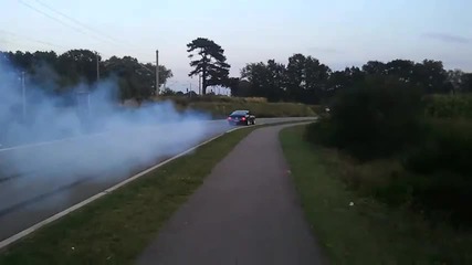 Extreme Ford Mustang 1968 Fastback Shelby Burnout !