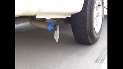 Condom On Tail Pipe.flv