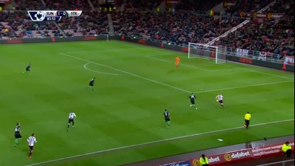 Съндърланд – Стоук Сити 2:0, 14 кръг, Висша лига