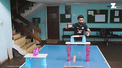 Trick Shot Talent: The duo making shocking ping pong videos