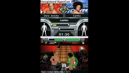 chris jericho vs carlito ladder match part 1 