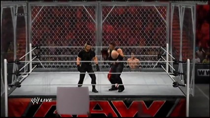 Wwe 2k14 Gameplay Част 6 Steel Cage Match The Shield vs Triple H and Kane