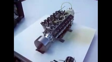 V 12 Modellmotor Rc Engine the original Video ! 