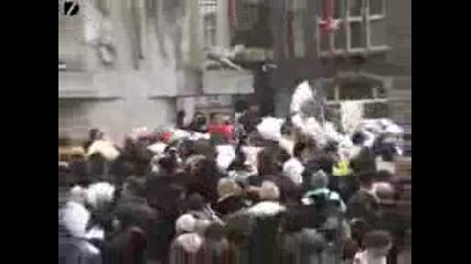Бой с възглавници в Холандия