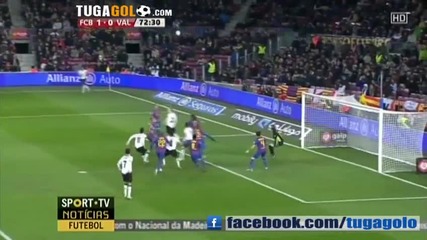 08.02.12 Барселона - Валенсия 2:0