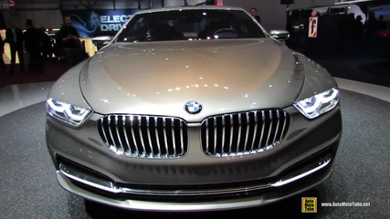 2015 Bmw Pininfarina Gran Lusso Concept - Exterior Walkaround - 2014 Geneva Motor Show