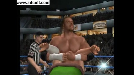 Smack down vs Raw 2010 Triple h vs Bob Orton 