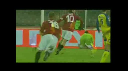 Chievo 0 - 1 Roma Jeremy Menez .wmv