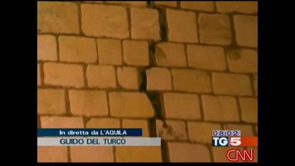 директно от Cnn - земетресението в Италия